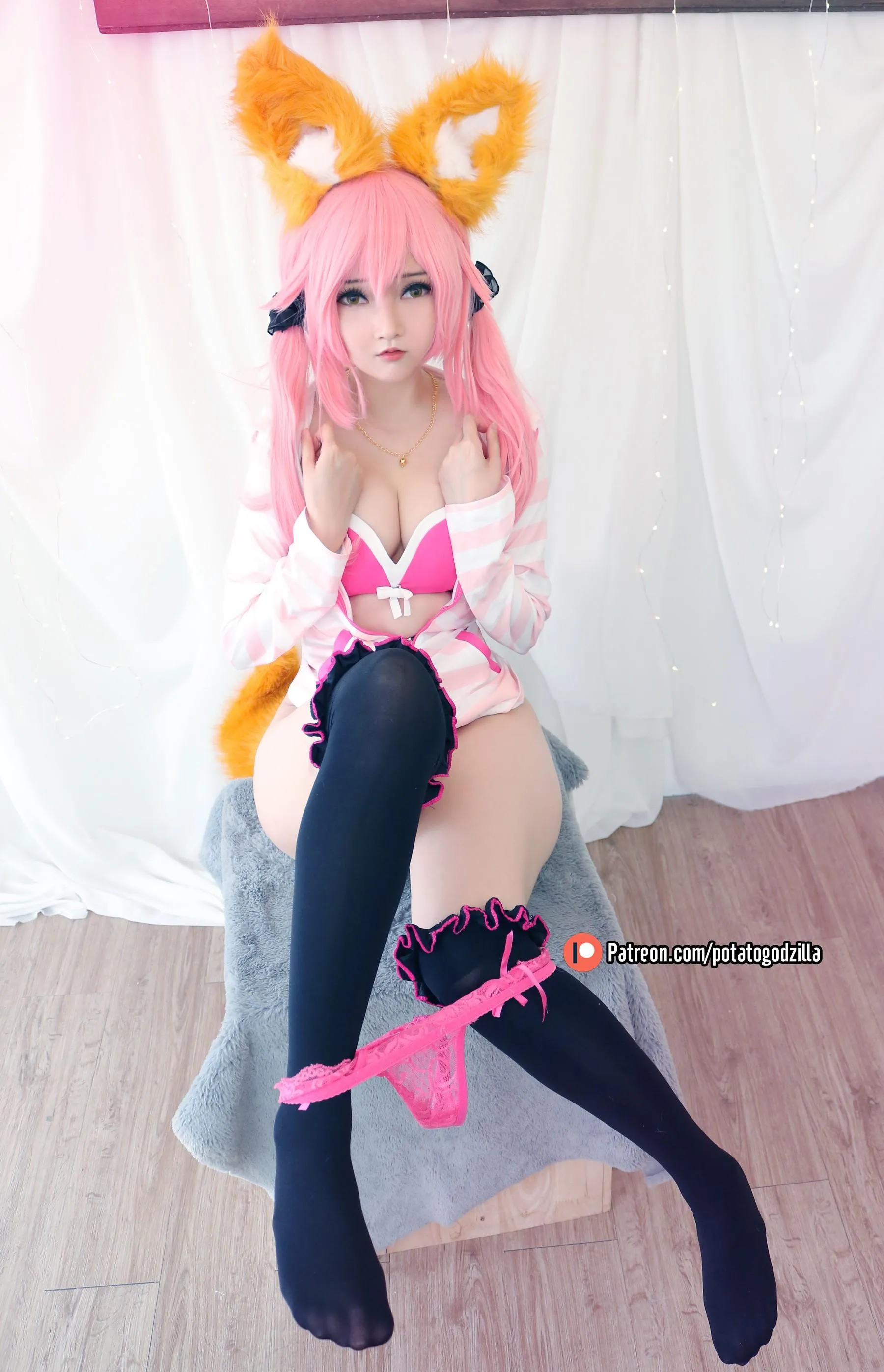 Potato Godzilla – NO.76 Tamamo School Uniform [50P]插图8